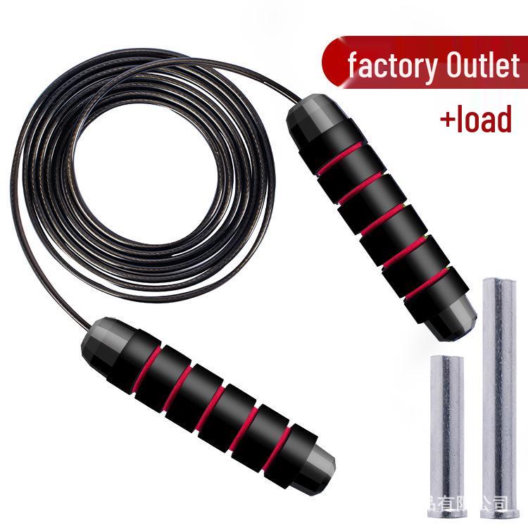 Weighted Steel Wire Jump Rope for Men & Women - Professional Fitness & Competition