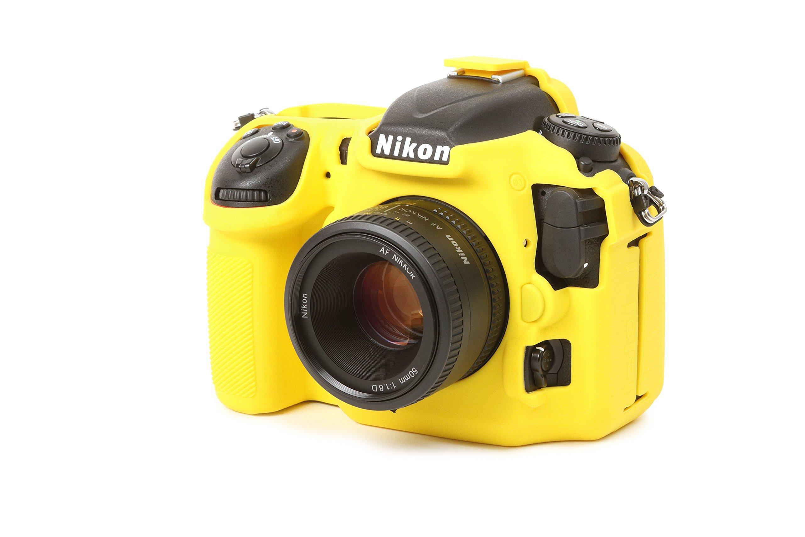

DISCOVERED EasyCover for Nikon Yellow Camera Cover with LCD Screen Protector D500,