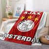 AFC Ajax poster  FlAannel Blanket, High quality Comfortable for All Seasons, Home Decor, Warmth and Comfort