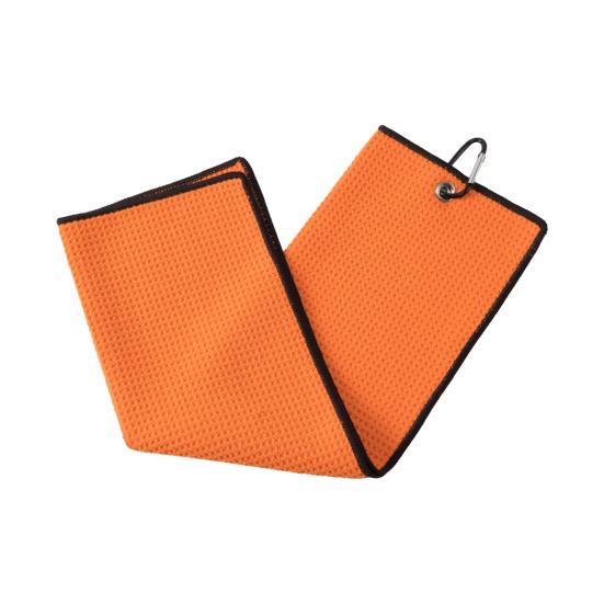 Golf Club Towel Anti-pilling Quickly Drying Accessory Waffle Pattern Golf Towel for Golf