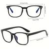 Male and Female Anti Blue Light Glasses - for Computers Televisions Mobile Phones and Games