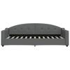 Daybed Dark Grey 80x200 Cm Fabric