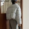 BITCED Autumn Women's Urban Casual Puffer Coat Cotton Jacket Fashionable Elegant Outerwear