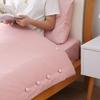 4-20pc Mushroom BedSheet Quilt Clip Anti-Slip Bedding Fasteners Reusable Duvet Cover Blanket Fix Buckle One Button Unlock