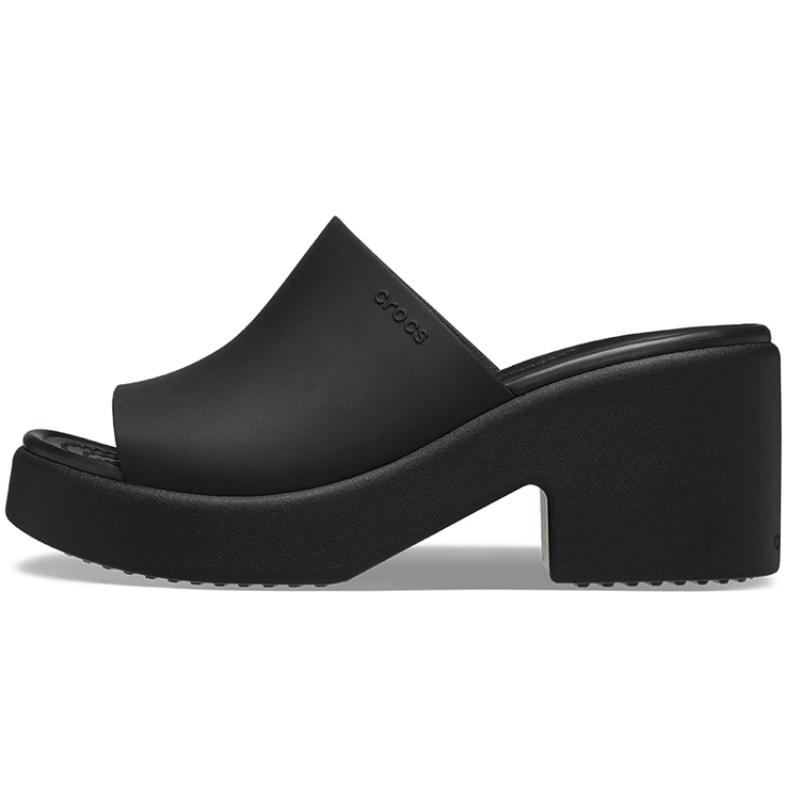 

Crocs Brooklyn Slide Heels Black Women s 36-37