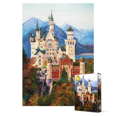 1000-teiliges Puzzle / Schloss Neuschwanstein, beliebtes koreanisches Puzzle
