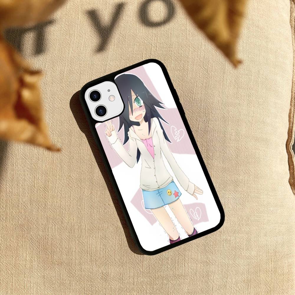Watamote K-Kuroki T-Tomoko Phone Case For IPhone 17 16 15 14 13 Plus 12 11 Pro Max PC+TPU Cases Back Cover