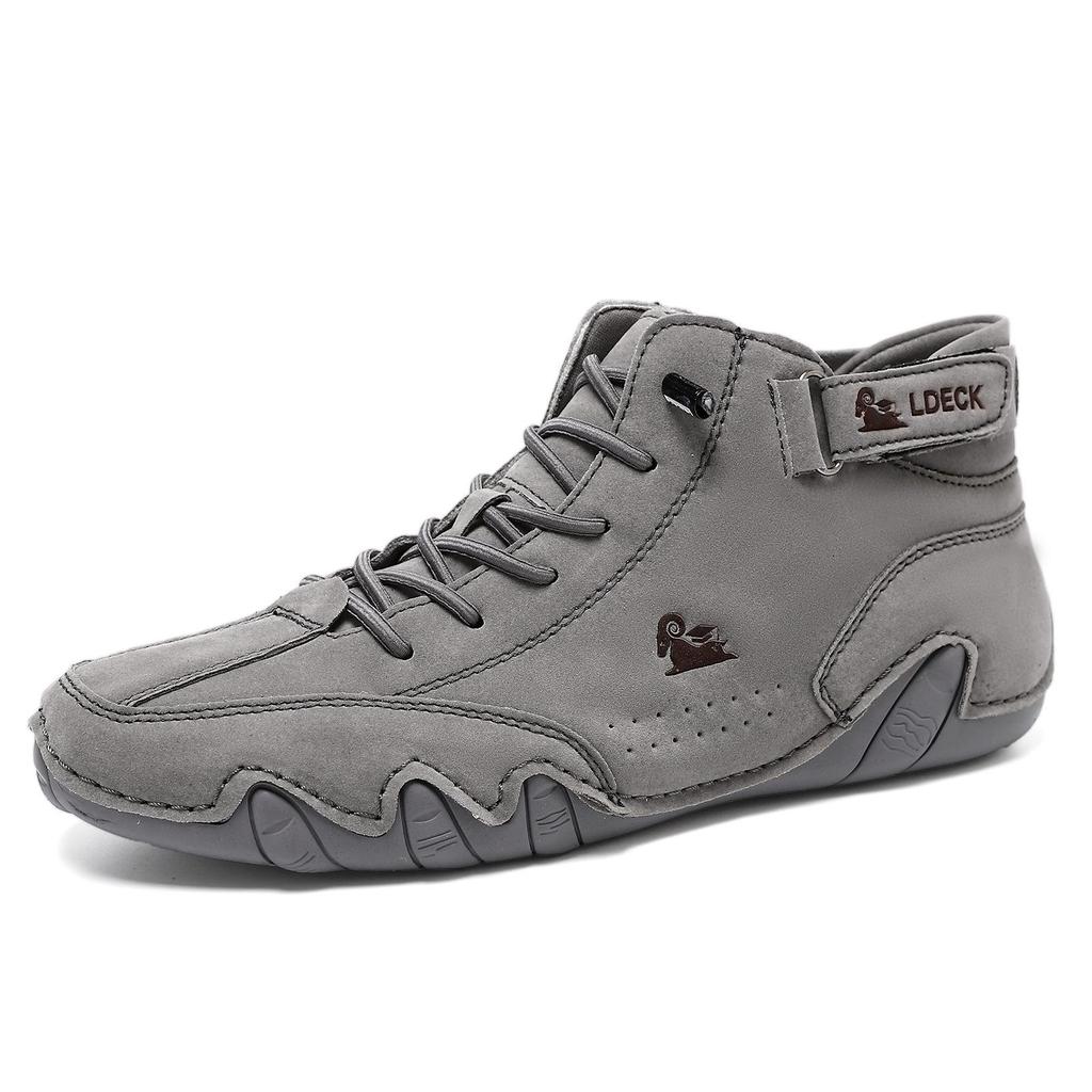 Lässige Sneakers für Herren Martin-Stiefel Herbst und Winter High Top Octopus Herrenschuhe, lässige kurze Herrenstiefel