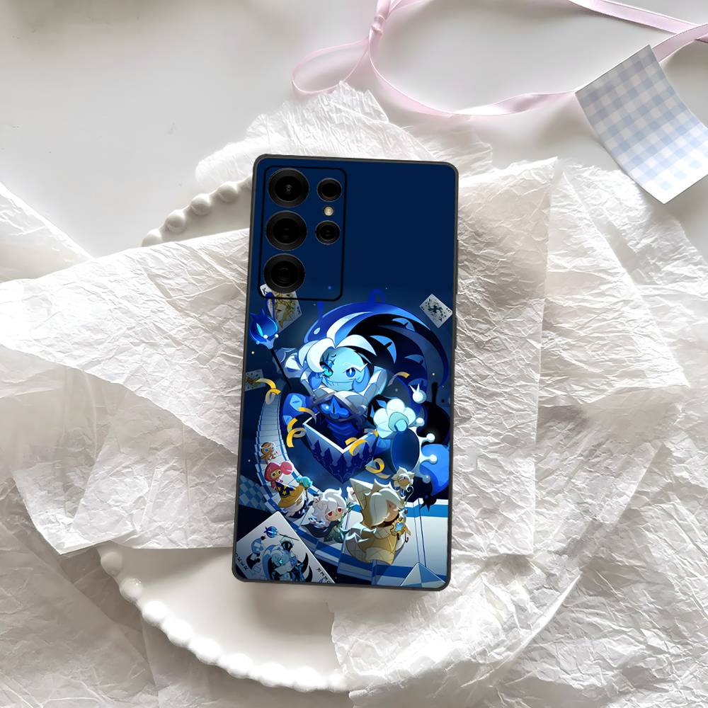 Cookie Run Kingdom Phone Case For Samsung S 24 Fe 25 Ultra Plus 20 Lite 21 30 22 23 24 22 Ultra 5G Fundas