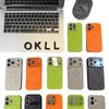 iPhone 17 Lychee Texture Magnetic Ring Case & Apple 16 Crystal Lens Protective Cover