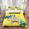 SpongeBob SquarePants Avontuur Beddengoed Set 3 Delig Dekbedovertrek Cadeau voor Slaapkamer, Exclusief Vullingjt076