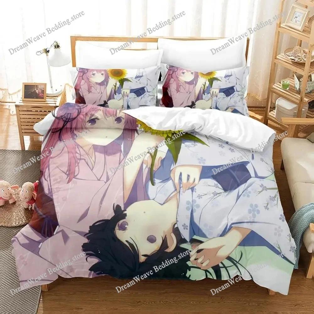Mode 3D-Druck Kawaii Mädchen OreShura Bettwäsche-Set Cartoon Anime Erwachsener Kind Schlafzimmer Bettbezug-Sets Heimtextilien Luxus Geschenk741