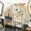Plastic Cosmetic Storage Box Space Saving Makeup Storage Container Stationery Storage Box  for Home