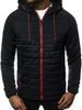 2026  Autumn Winter Print Winter Warm Sport Jackets Male Splice Color Man Zipper Mens Fitness Coats Yasheng