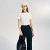100% Cotton Exquisite Hot Diamond Women's Short-sleeved T-shirt