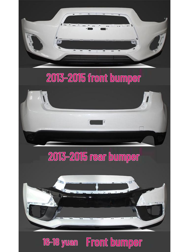 2013-2018 Mitsubishi ASX Bara față și spate, Apărători ASX Modificate