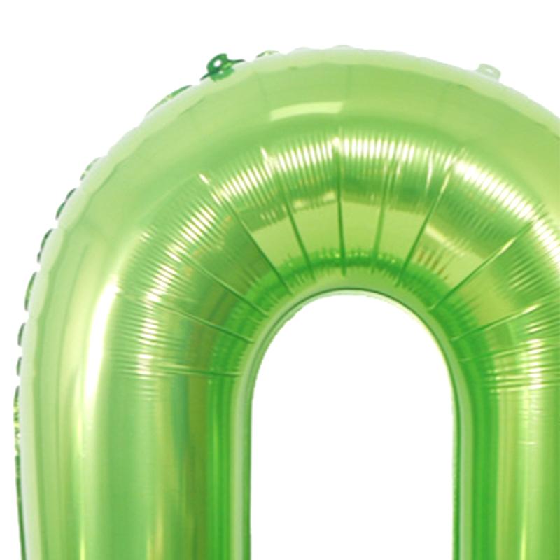 Fruit Green Number Balloon Foil Balloon Party Dress Up Wedding Decoration Birthday Balloon Party Balloons