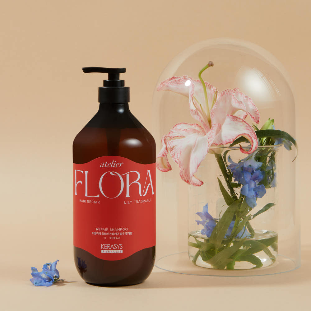 KERASYS Atelier Flora Damage Care Lily Fragrance Shampoo 1L