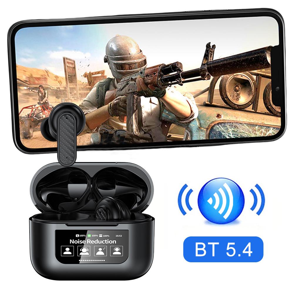 Wireless BT5.4 Real Time Translator Earbuds ANC Noise Cancelling 144 Languages Instant Translated Smart Voice Translator