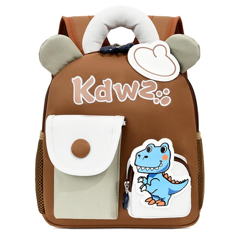 Динозавр Мультяшный Рюкзак для Детского Сада для Девочки Детский Школьный Рюкзак