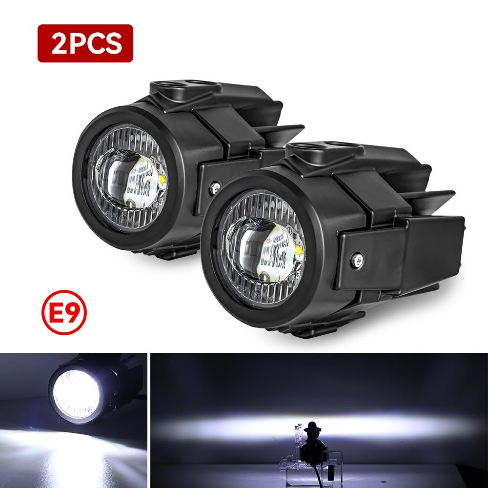 

Универсальные мотоциклетные противотуманные фары Светодиодная вспомогательная фара Головная фара для BMW R 1200GS R1250GS ADV F800GS K1600 для Honda