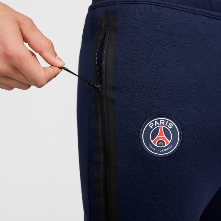 Nové pletené sportovní kalhoty Nike pánské námořnicky modré FZ7227-410