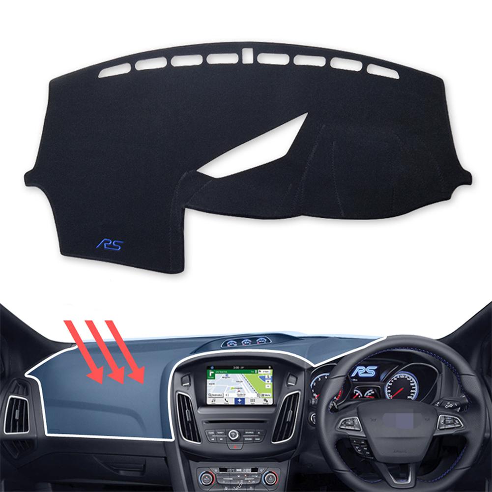 for Ford Focus RS ST 2012 2013 2014 2015 2016 2017 2018 Car Dashboard Mat Accessories Sun Protection Protective Pad
