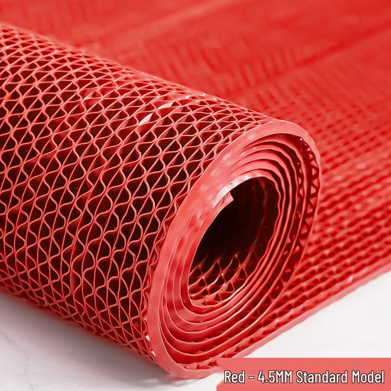 Non-Slip PVC Hollow Waterproof Mat for Kitchen, Bathroom, Pool, Outdoor, Commercial Use