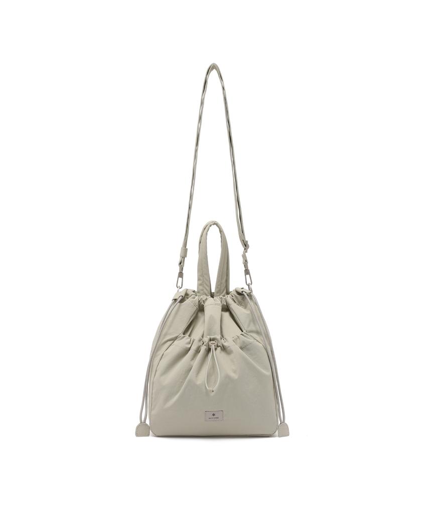 Snowpeak Apparel Softwill Bucket Bag 6.5L (S26Zwfbb22) Light Beige
