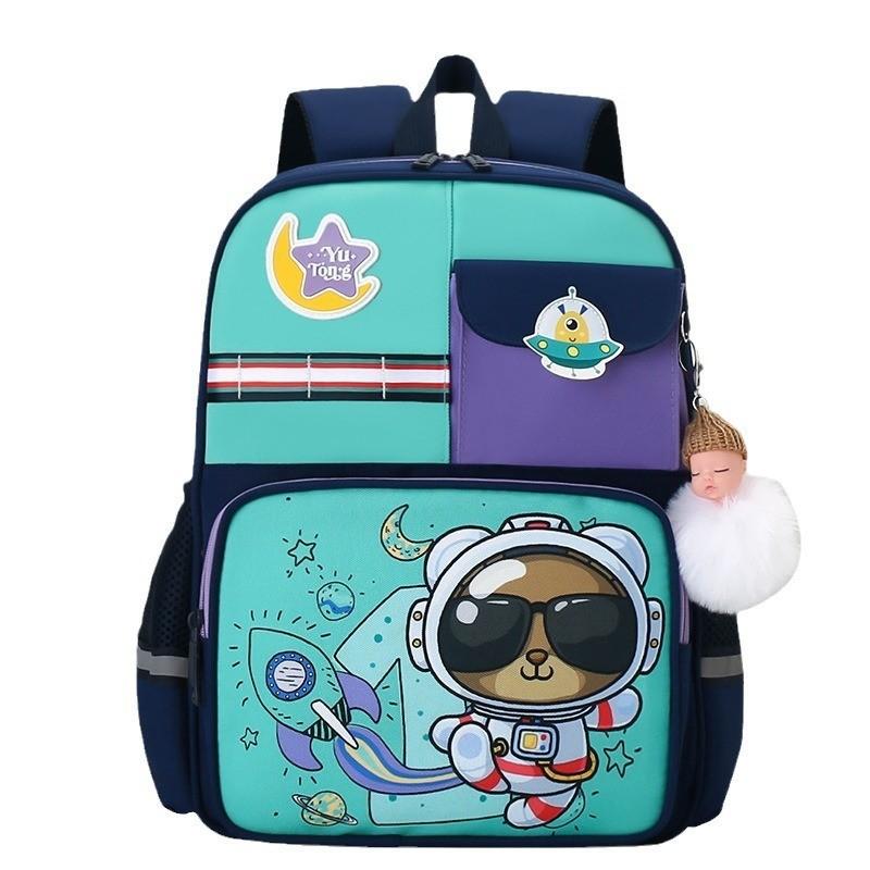 Cute Princess Nylon Backpack For Toddlers Fun Design School Bag For Kids