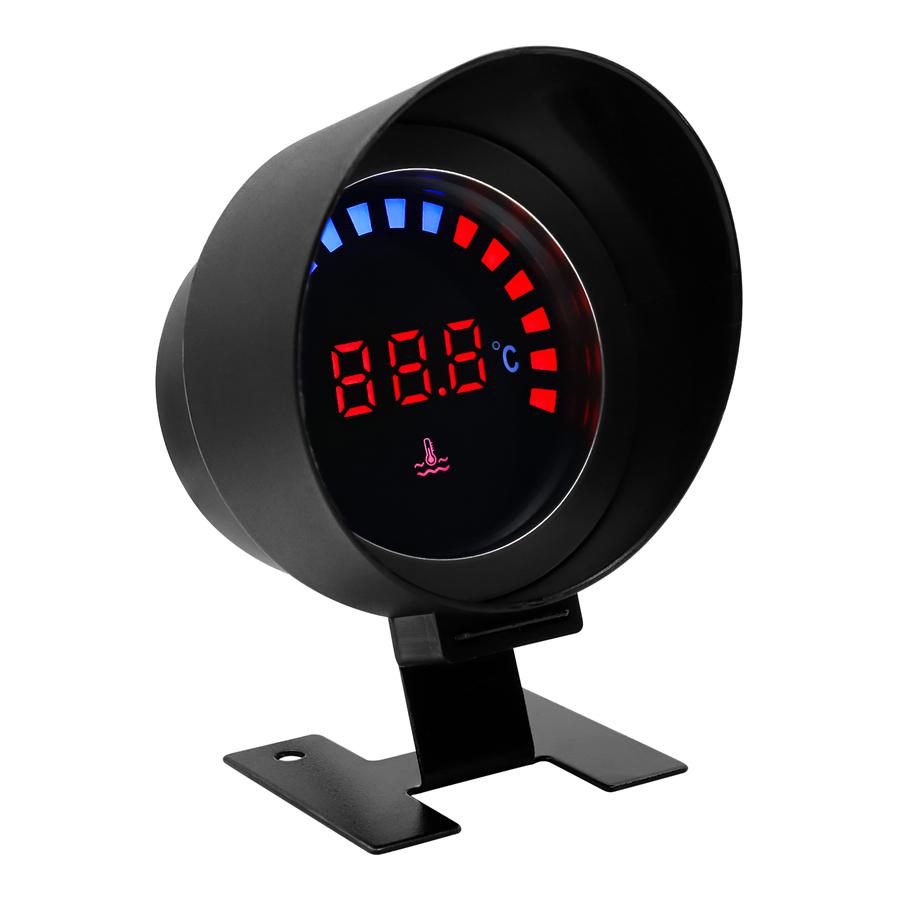 12/24V Car Truck Boat Digital LCD Waterproof Temperature Gauge with Sensor(10mm)