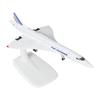 1/300 Scale France Concorde Toy Airplane Model 20cm Metal Diecast Model Plane with Stand for Collections Display or Boys Gift