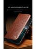 Chali Shi Genuine Leather iPhone 17 Pro Max Flip Case with Magnetic Buckle, Air Stand, and Card Slot