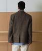 MUSINSA STANDARD [Harris Tweed] Herringbone Check Out Pocket Blazer [Brown]