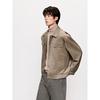 GXG Men's Casual Workwear Faux Suede Jacket