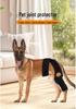 Nueva rodillera para perro: Vendaje para Pierna de Protección Articular para Alivio Quirúrgico