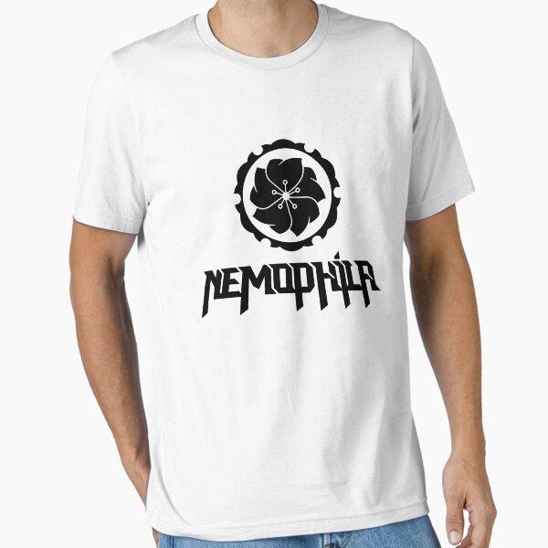

Мужские повседневные рубашки с короткими рукавами, футболка группы Nemophila, аниме, черные футболки, футболки оверсайз XXXL белый