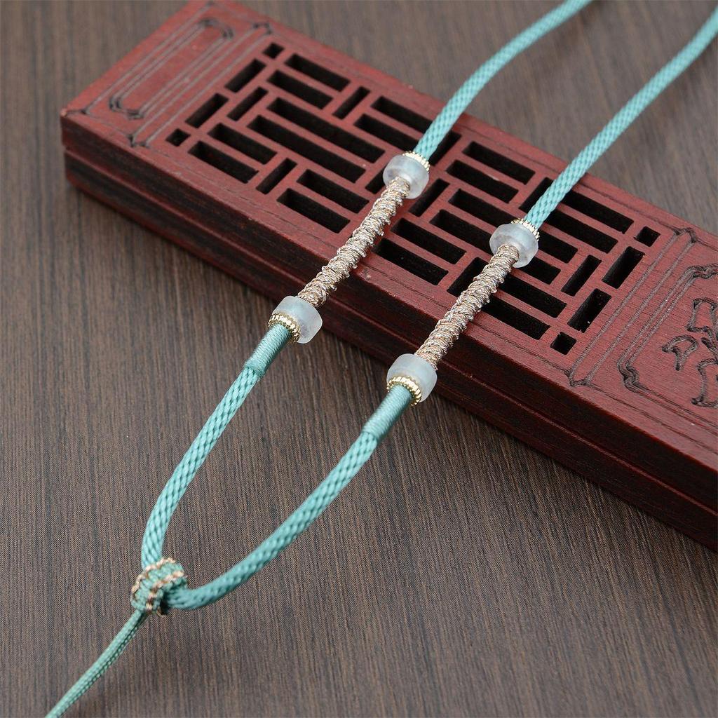 Premium Handwoven Qiankun Pendant Cord: Artisanal Knot Necklace Rope