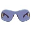 Loewe Anagram Blue Shield Ladies Sunglasses Lw4167us 90v 144