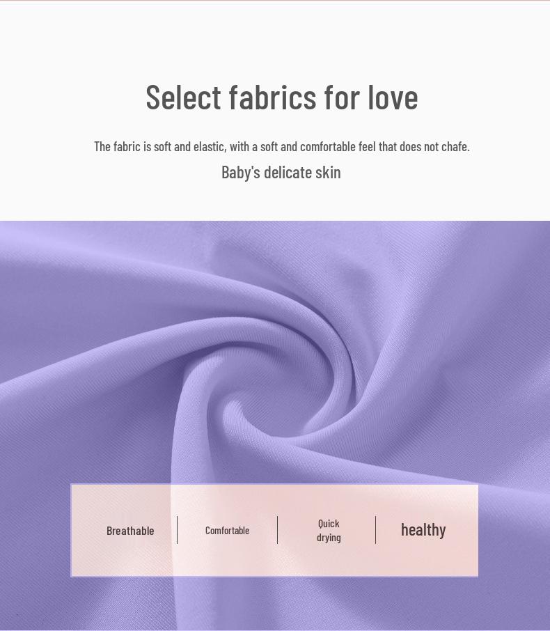 Girls' Long Sleeve Striped 2-Piece Swimsuit - 2025 New Style