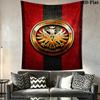 Eintracht Frankfurt Wall Tapestry Aesthetic Wall Hanging Printed Fabric Blanket Decorative Tapestries for Bedroom Living Room Home Decor