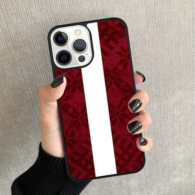 Latvia Flag Phone Case For iPhone 17 Air 16 15 14 plus 12 13 Pro max Soft Bumper Shell Cover coque