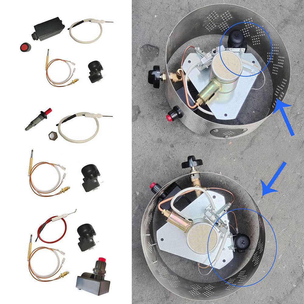 Thermocouple Tilt Switch Pulse Ignition Wire Device for Outdoor Heater Safety and Reliable Flameout Protection