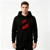 Men's Crewneck Hoodie Anime Fly High Graphic Print Casual Long Sleeve Pullover Sweatshirt
