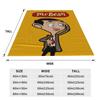 Mr Beans Cartoon Blankets  Plush Funny Warm Throw Blanket for Home Restaurant Spring Autumn,