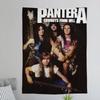 Metal Band Pantera Colorful Tapestry Wall Hanging Hanging Tarot Hippie Wall Rugs Dorm Wall Art Decor