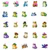 50PCS Cartoon Cute Silly Frog Graffiti Stickers, Waterproof DIY Decals for Phone Notebook