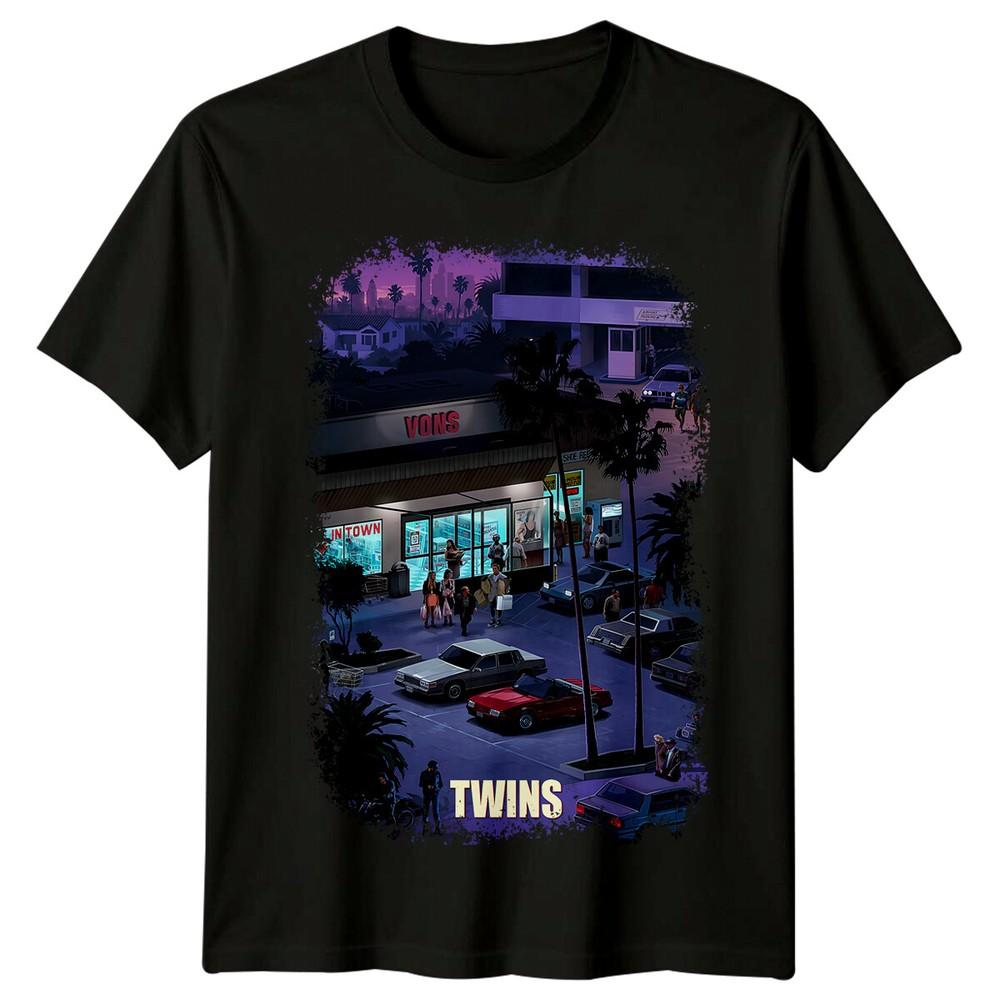 

Двойняшки (1988) Футболка с постером фильма в стиле ретро 80-х S