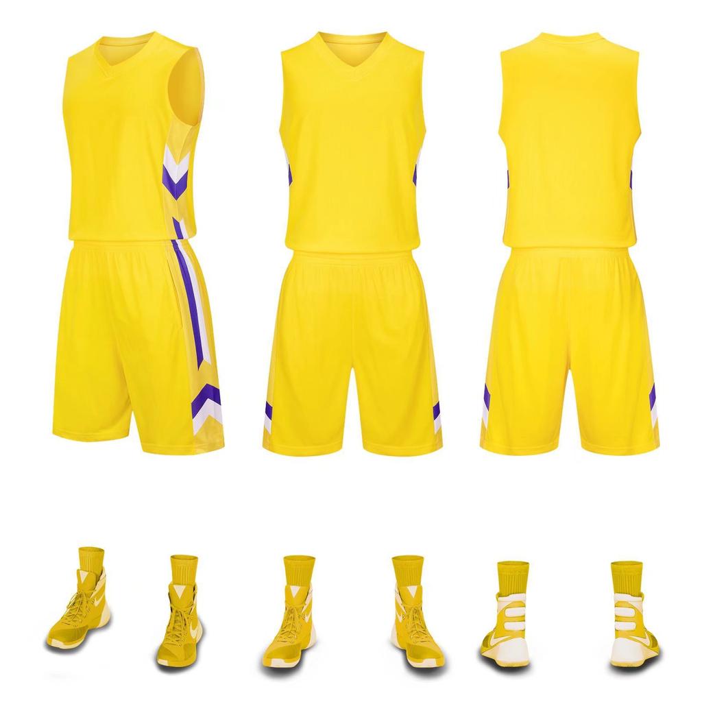 High-end Updated Basketball Uniforms Adult Childrens Basketball Game Training Uniforms Mens and Womens Quick-drying Jerseys