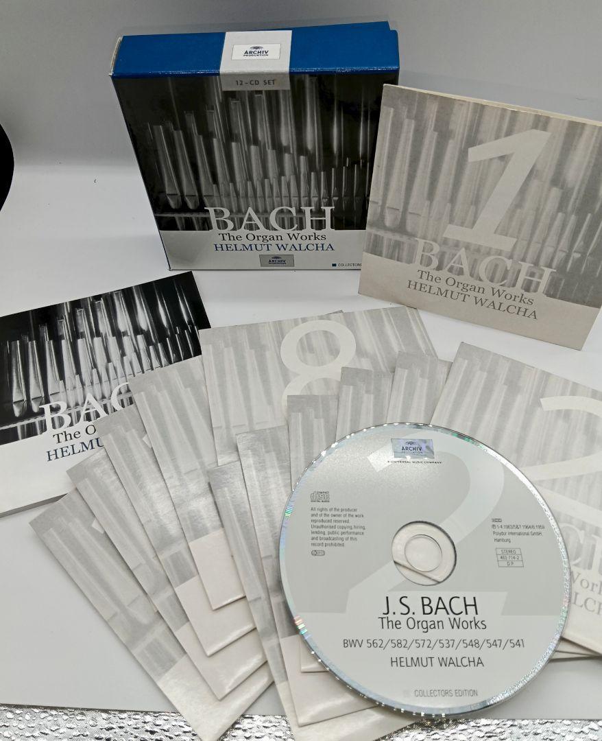 

[USED] Bach The Organ Works / Helmut Walcher 12-CD set